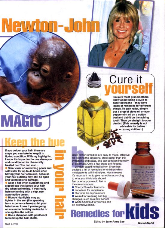 Looking great with Olivia - Womans Day