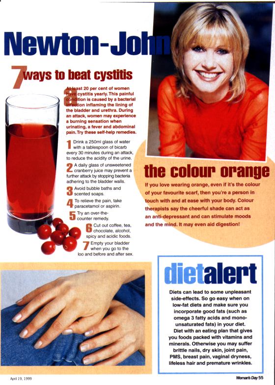 Looking great with Olivia - Womans Day