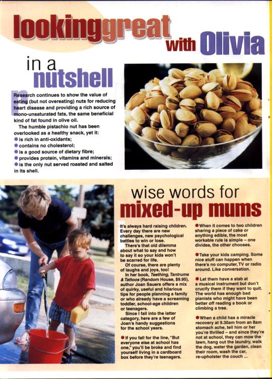 Looking great with Olivia - Woman's Day