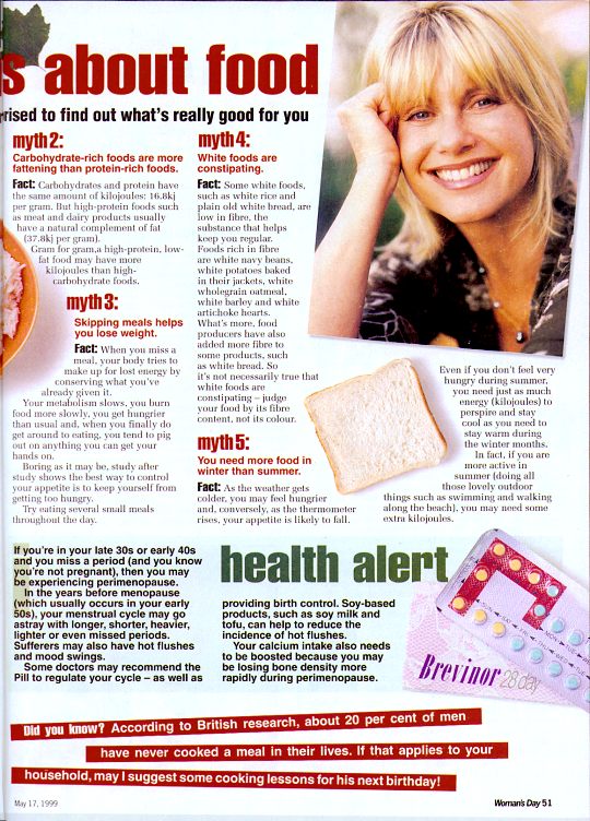 Looking great with Olivia - Womans Day