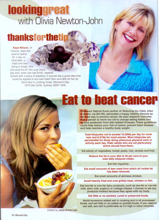 Looking great with Olivia - Woman's Day