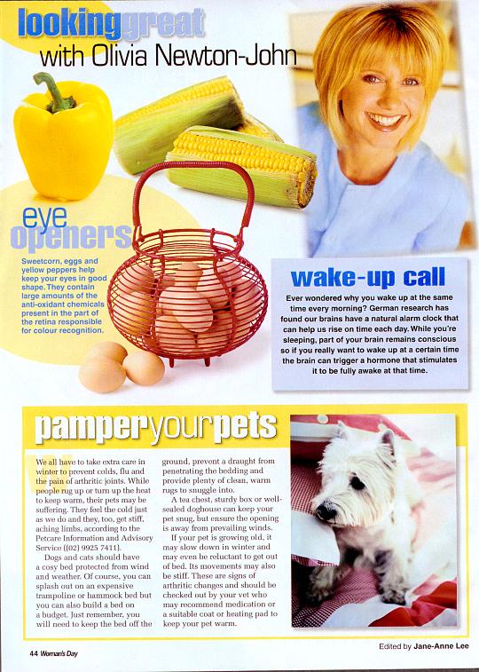 Looking great with Olivia - Woman's Day