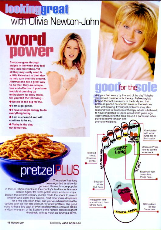 Looking great with Olivia - Woman's Day