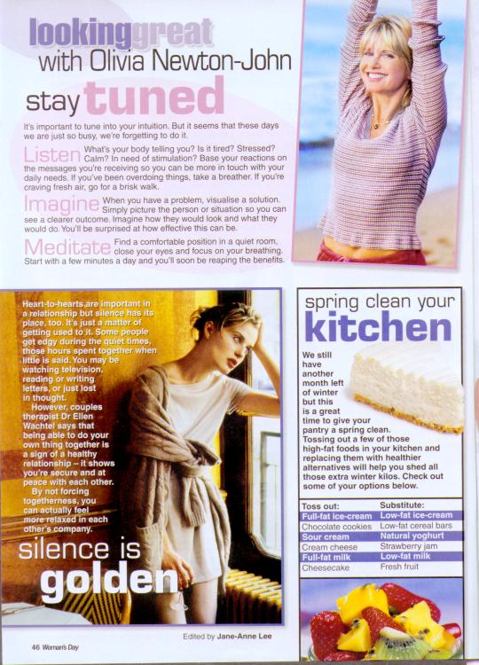 Looking great with Olivia - Woman's Day