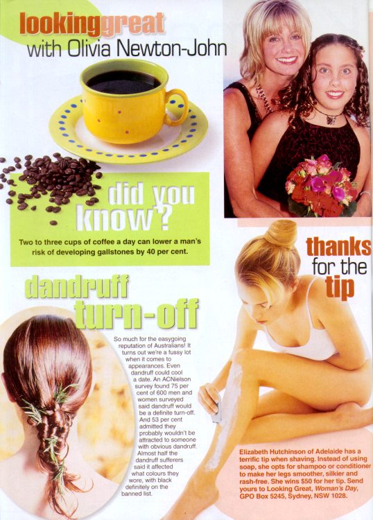 Looking great with Olivia - Woman's Day