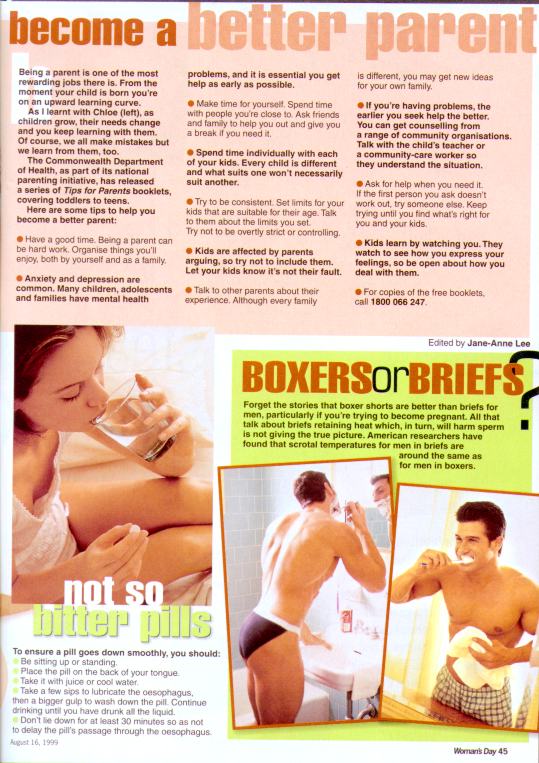 Looking great with Olivia - Womans Day