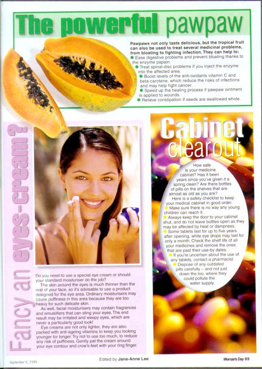 Looking great with Olivia - Womans Day