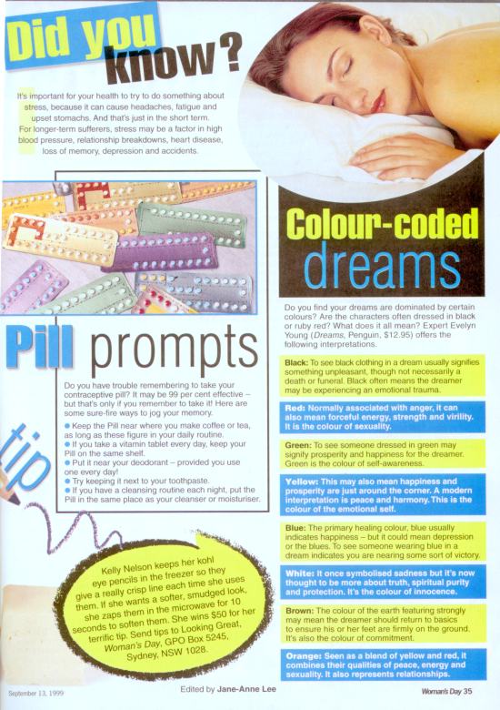 Looking great with Olivia - Womans Day