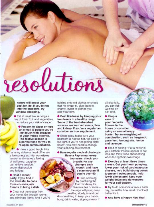 Looking great with Olivia - Womans Day