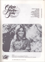 Olivia Newton-John All Time Favourites Songbook 1982