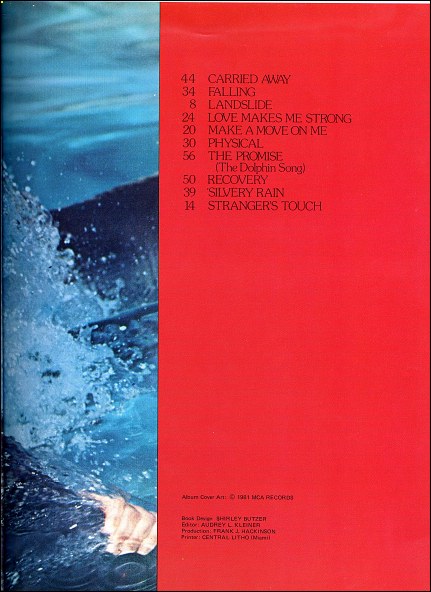 Physical Sheet Music Songbook page 7-8