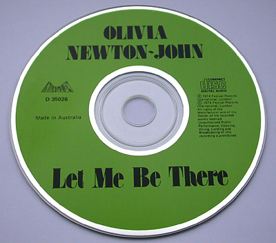 Let Me Be There CD