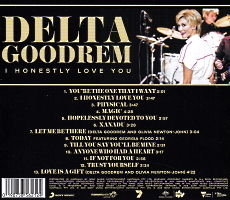 Delta Goodrem I Honestly Love You back cover