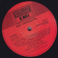 First Impressions 1985 UK release on vinyl, side 2