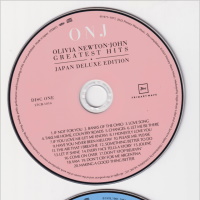 Olivia Newton-John's Greatest Hits Japanese Deluxe Edition CD release the CDs