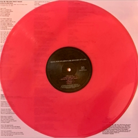 Olivia Newton-John's Greatest Hits 1971-1982 pink and blue vinyl records, alternative view