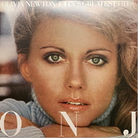 Olivia Newton-John's Greatest Hits 45th Anniversary vinyl release cover