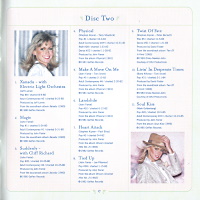 Olivia Newton-John Gold compilation CD booklet