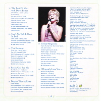 Olivia Newton-John Gold compilation CD booklet