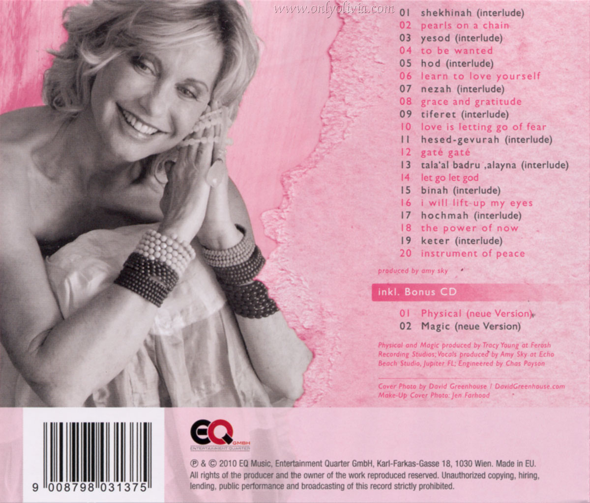Olivia Newton-John -> music -> albums -> Grace and Gratitude