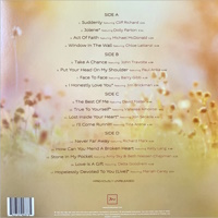 Just the Two of Us, The Duets Collection Volume 1 vinyl inlay