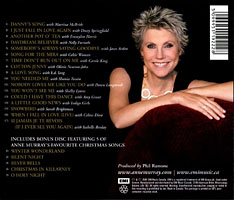 Anne Murray Duets Friends and Legends CD back cover