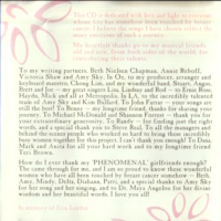 Stronger Than Before Australian release, inlay