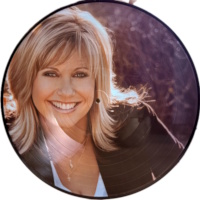 Picture disc of Stronger Than Before album Olivia Newton-John