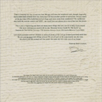 Warm and Tender Australian 1998 CD release, inlay