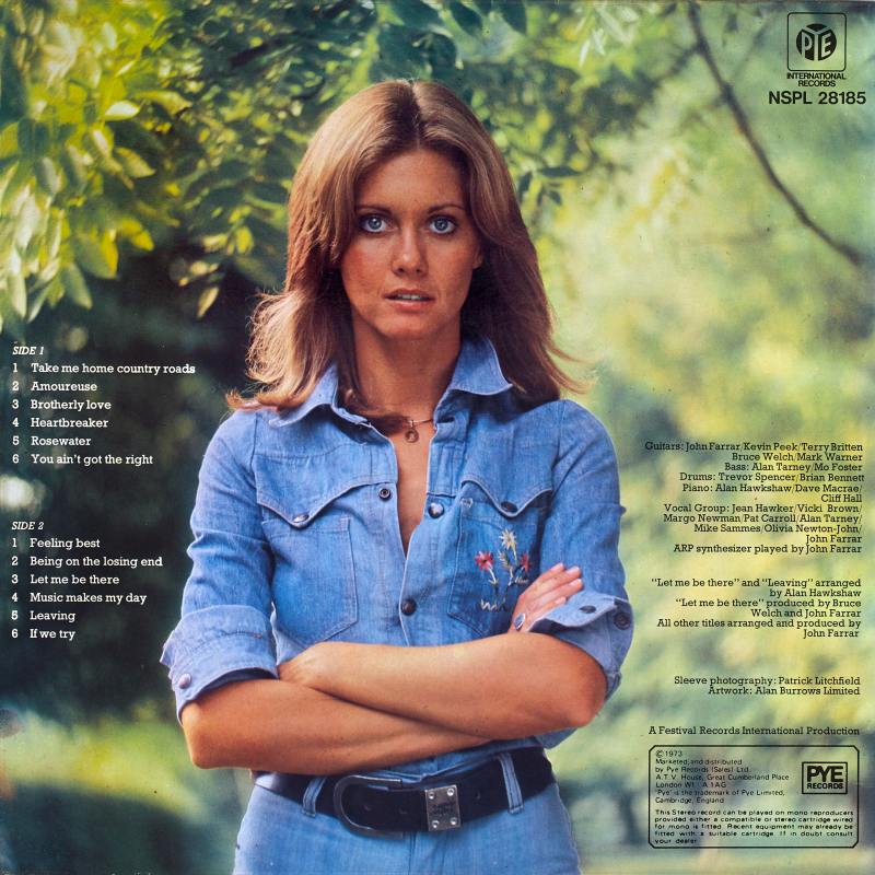 1974 Music Makes My Day LP back cover