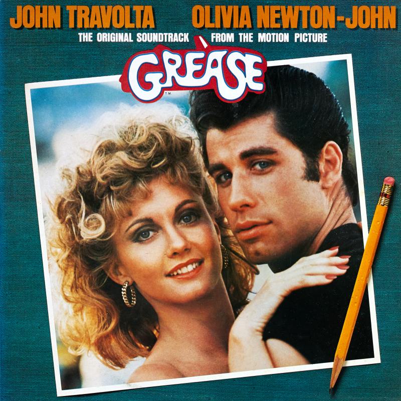 1978 Grease Soundtrack LP front cover