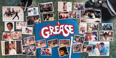 Grease gatefold inner spread