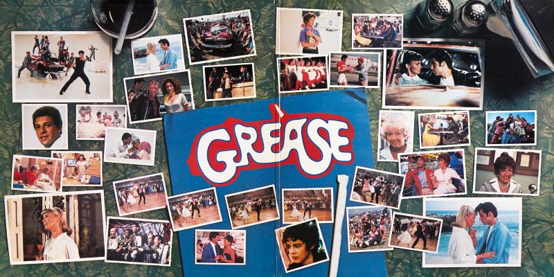 1978 Grease Soundtrack LP inside