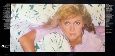 Olivia Newton-John’s Greatest Hits LP gatefold inner