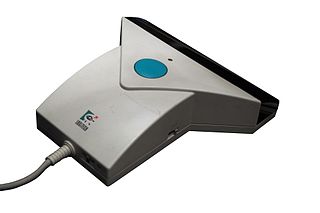 Logitech hand scanner