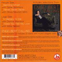 Never, Never, Never Engelbert Humperdinck and Olivia Newton-John duet back cover from USA