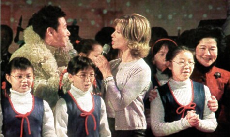 Olivia Newton-John in Hong Kong