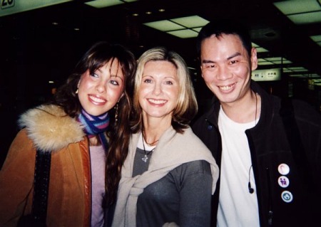 with Olivia and Chloe