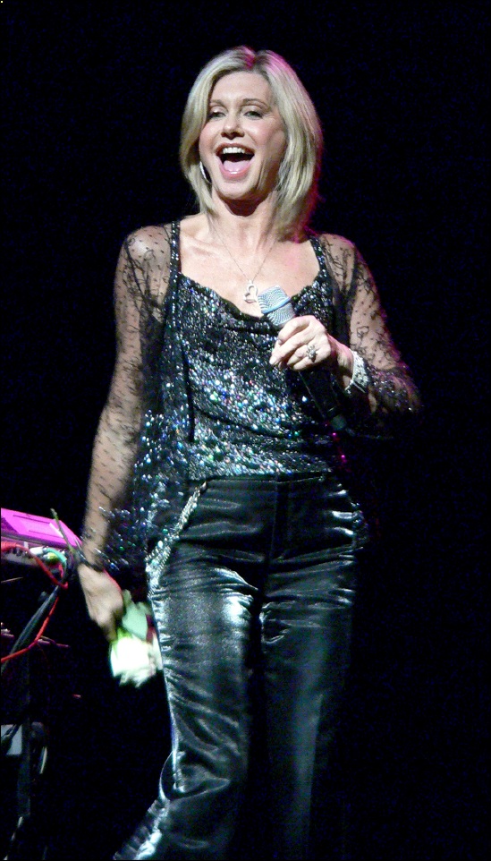 Olivia Newton-John at the Kimmel Centre, Philadelphia