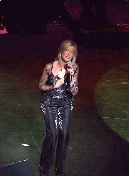 Olivia Newton-John at the Kimmel Centre, Philadelphia
