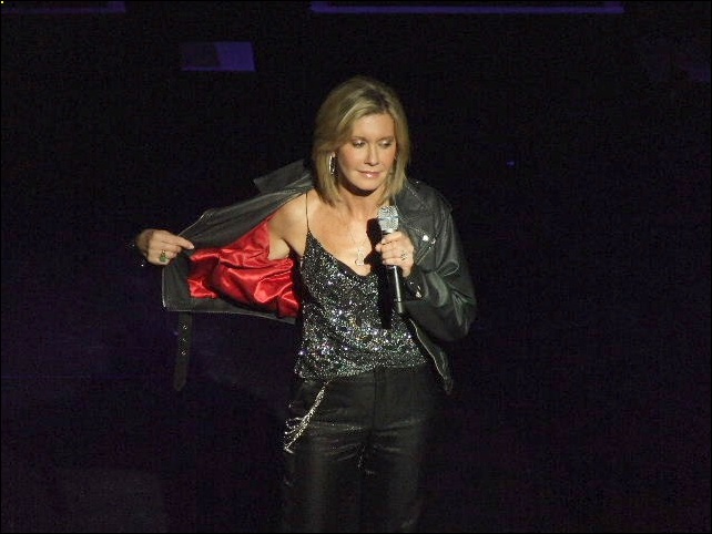 Olivia Newton-John at the Kimmel Centre, Philadelphia