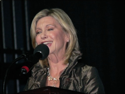 Olivia Newton-John at the Kimmel Centre, Philadelphia