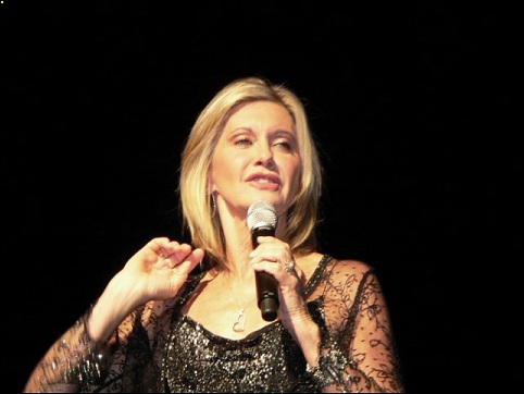 Olivia Newton-John at the Kimmel Centre, Philadelphia