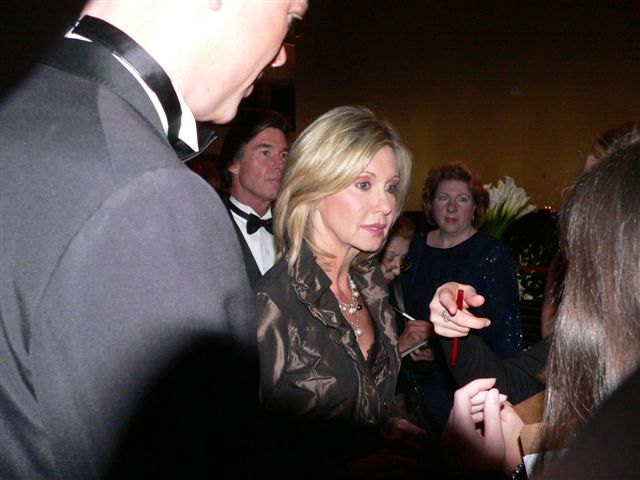 Olivia Newton-John at Kimmel Centre reception