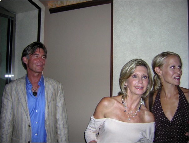 Olivia Newton-John and John Easterling 2007 Xanadu on Broadway