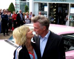Olivia Newton-John and husband John Easterling, Newbridge, Ireland, 22 July 2019 thanks to Eddie Orzechowski