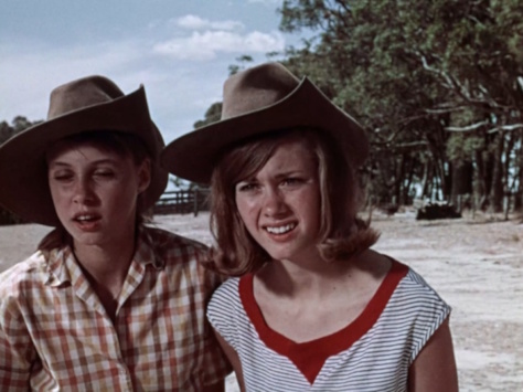 Olivia Newton-John and Joanne Rankin Funny Things Happen Down Under 1965