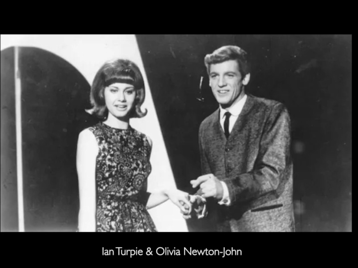 Olivia Newton-John and Ian Turpie