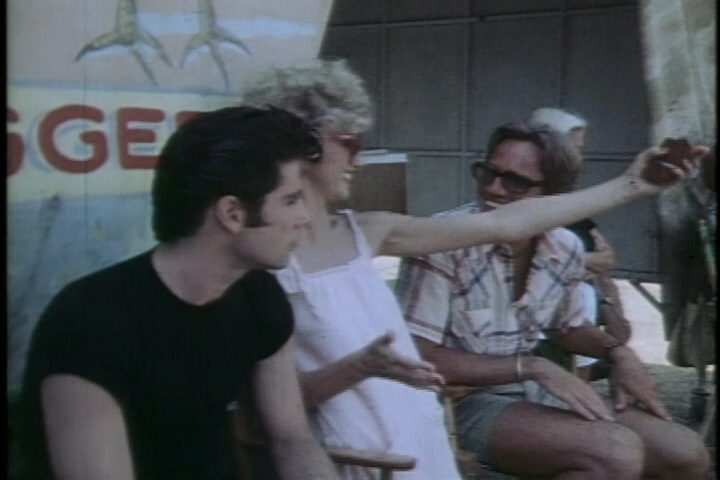 Olivia Newton-John and Grease extras 1978 on blu-ray