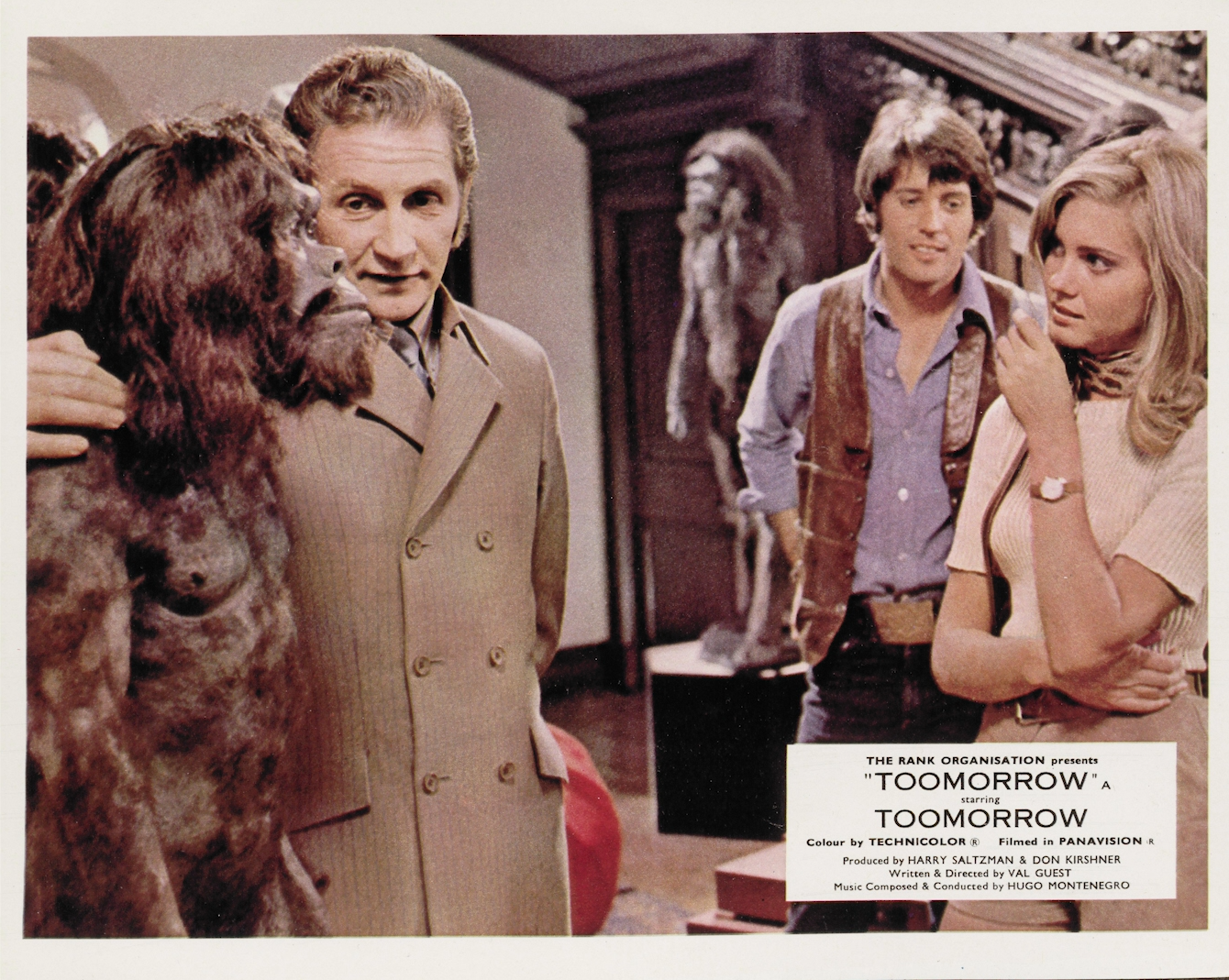 Toomorrow Blu-ray BFI release, movie lobby card, Olivia Newton-John